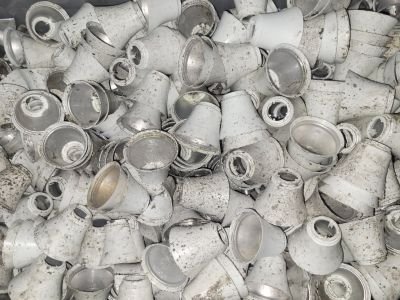 Flood Affected Stock of Granules & Plastic Items